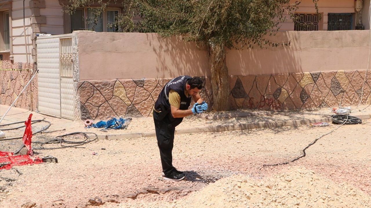Kilis'te Doğal Gaz Borusundaki Yangın İş Yerine Zarar Verdi