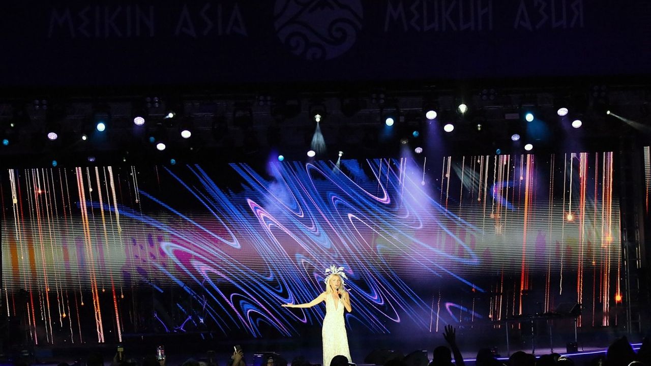 Kırgızistan'da 4. Uluslararası Meykin Asya Müzik Festivali Devam Ediyor