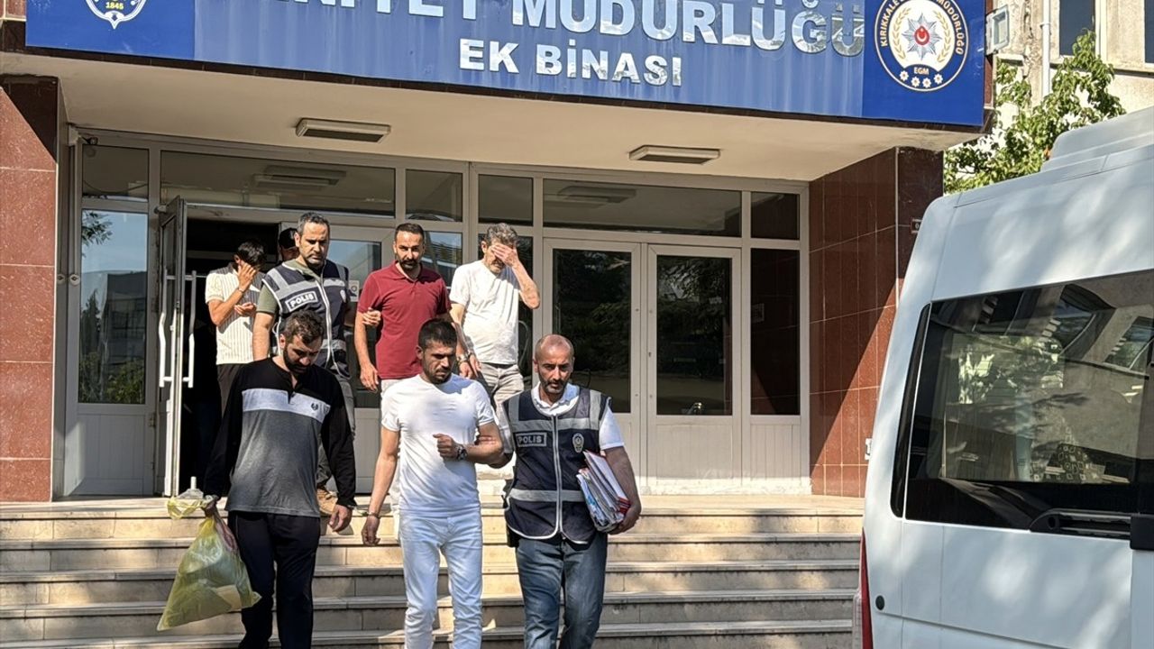 Kırıkkale'de Hükümlü 9 Kişi Operasyonla Yakalandı