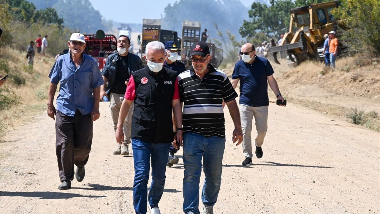 Kırklareli'nde Anız Yangını Kontrol Altına Alındı