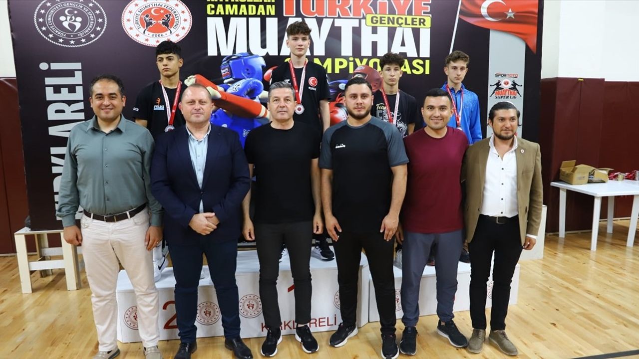 Kırklareli'nde Gençler Türkiye Muaythai Şampiyonası Tamamlandı