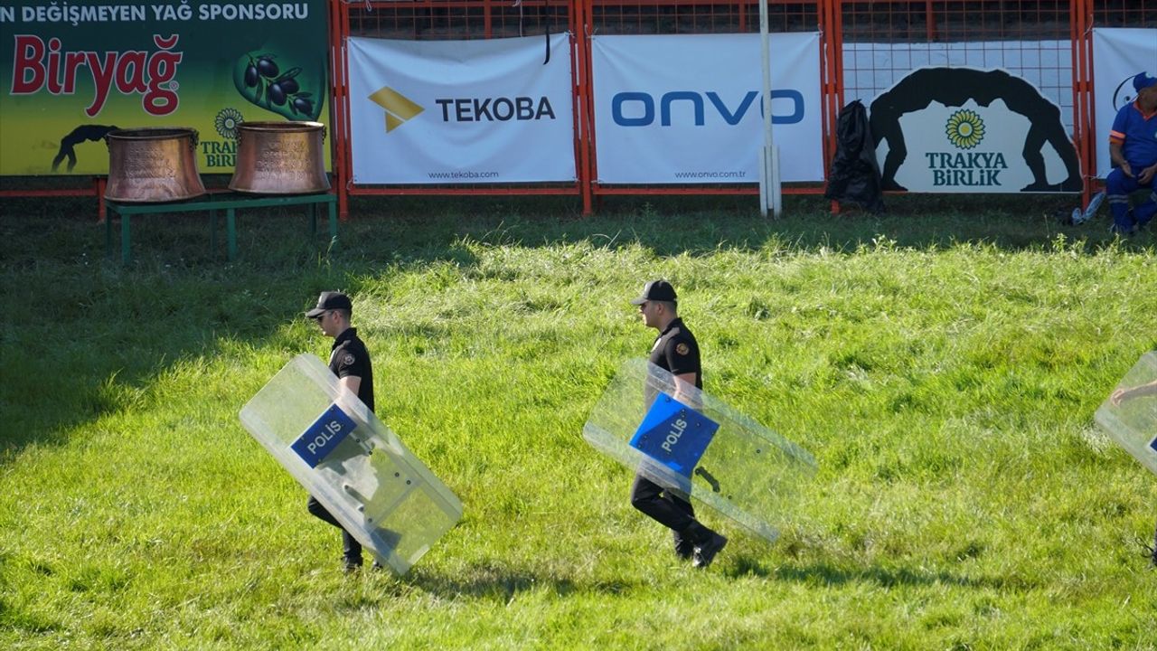 Kırkpınar Güreşleri'nde 2 Bin 734 Polis Görevde