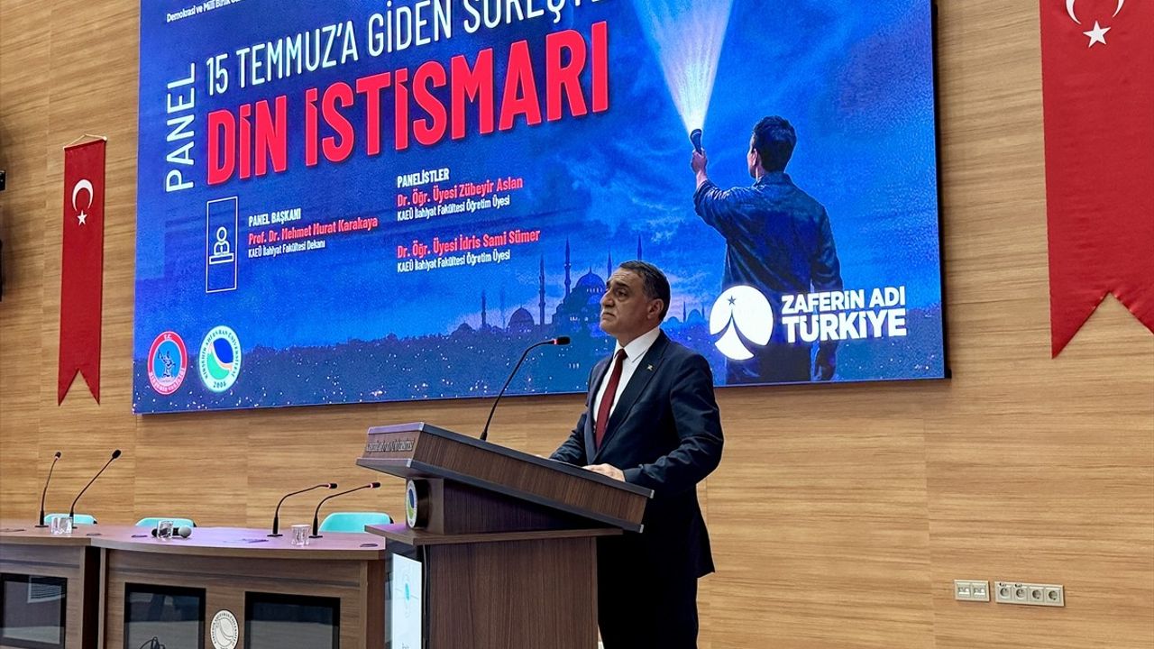 Kırşehir'de Din İstismarını Ele Alan Panel