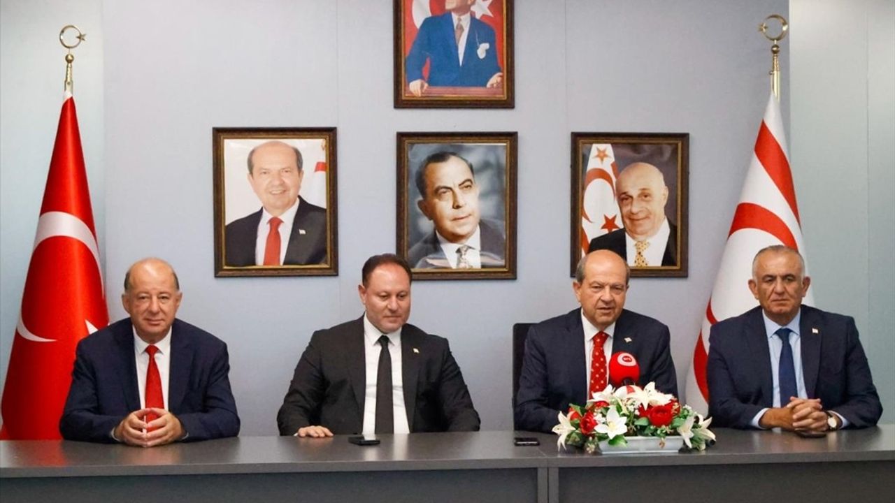 KKTC Cumhurbaşkanı Ersin Tatar, New York'ta 5+1 Görüşmelerine Katıldı