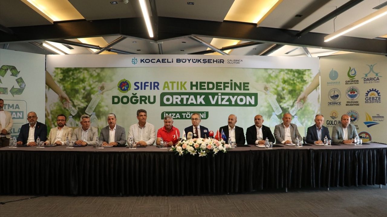 Kocaeli'de Sıfır Atık Yönetim Sistemi Planı İmzalandı
