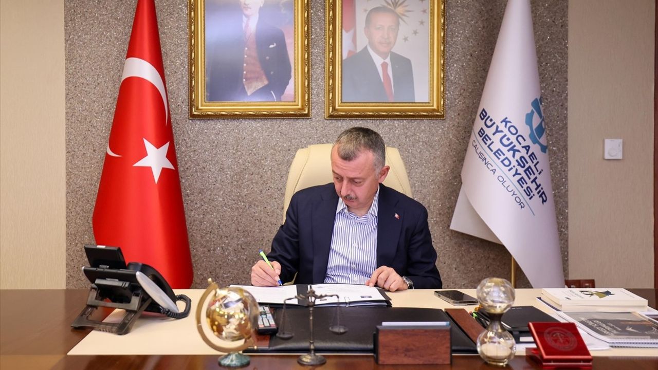 Kocaeli ve Gazze Kardeş Şehir Olma Yolunda