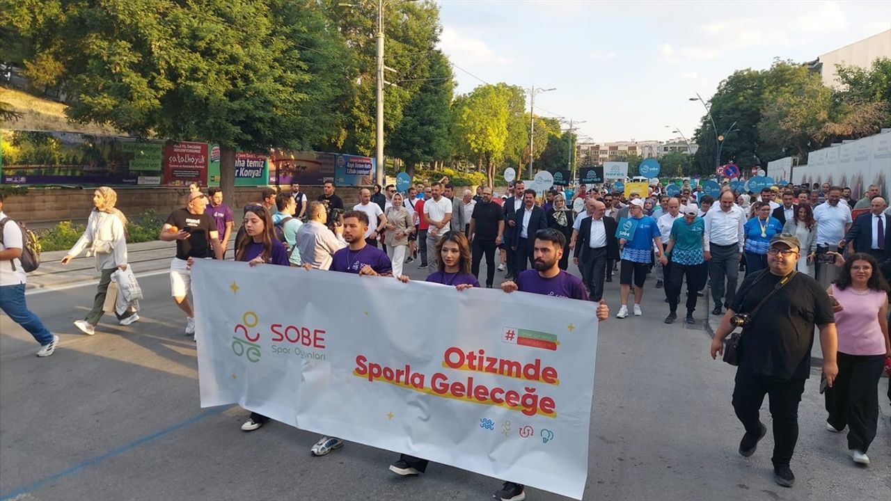 Konya'da SOBE Otizm Spor Oyunları Başladı
