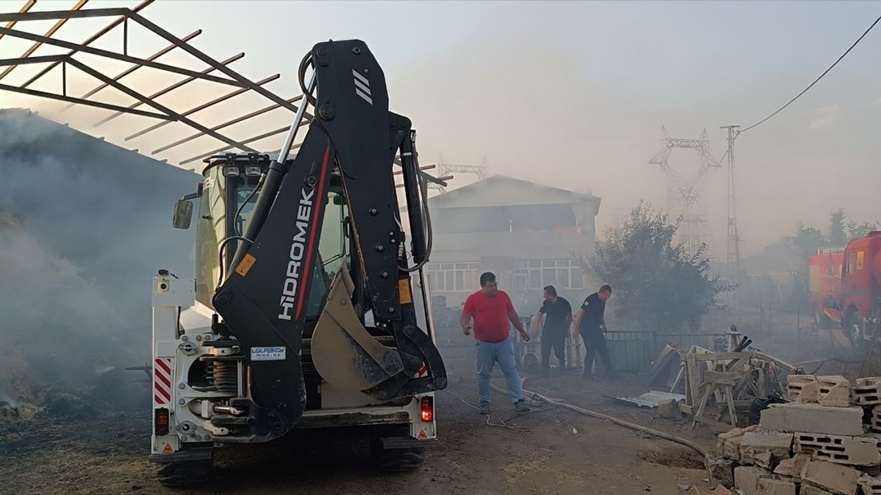 Konya'da Yangın: 2 Yaralı