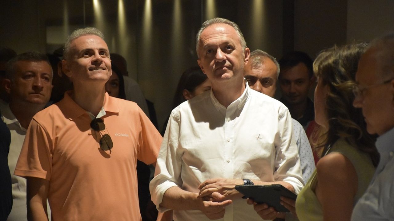 Kültür ve Turizm Bakan Yardımcısı Gökhan Yazgı Ermenek'te