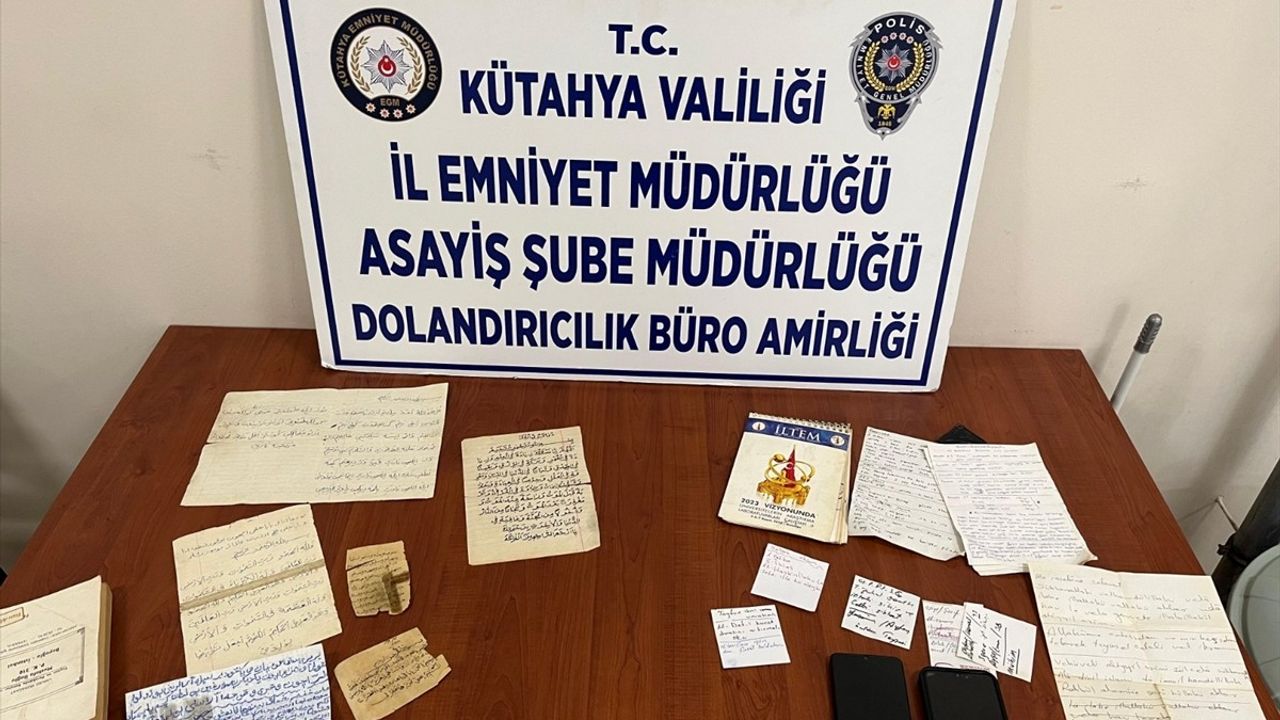 Kütahya'da Büyücülükle Dolandırıcılık Operasyonu: 5 Tutuklama