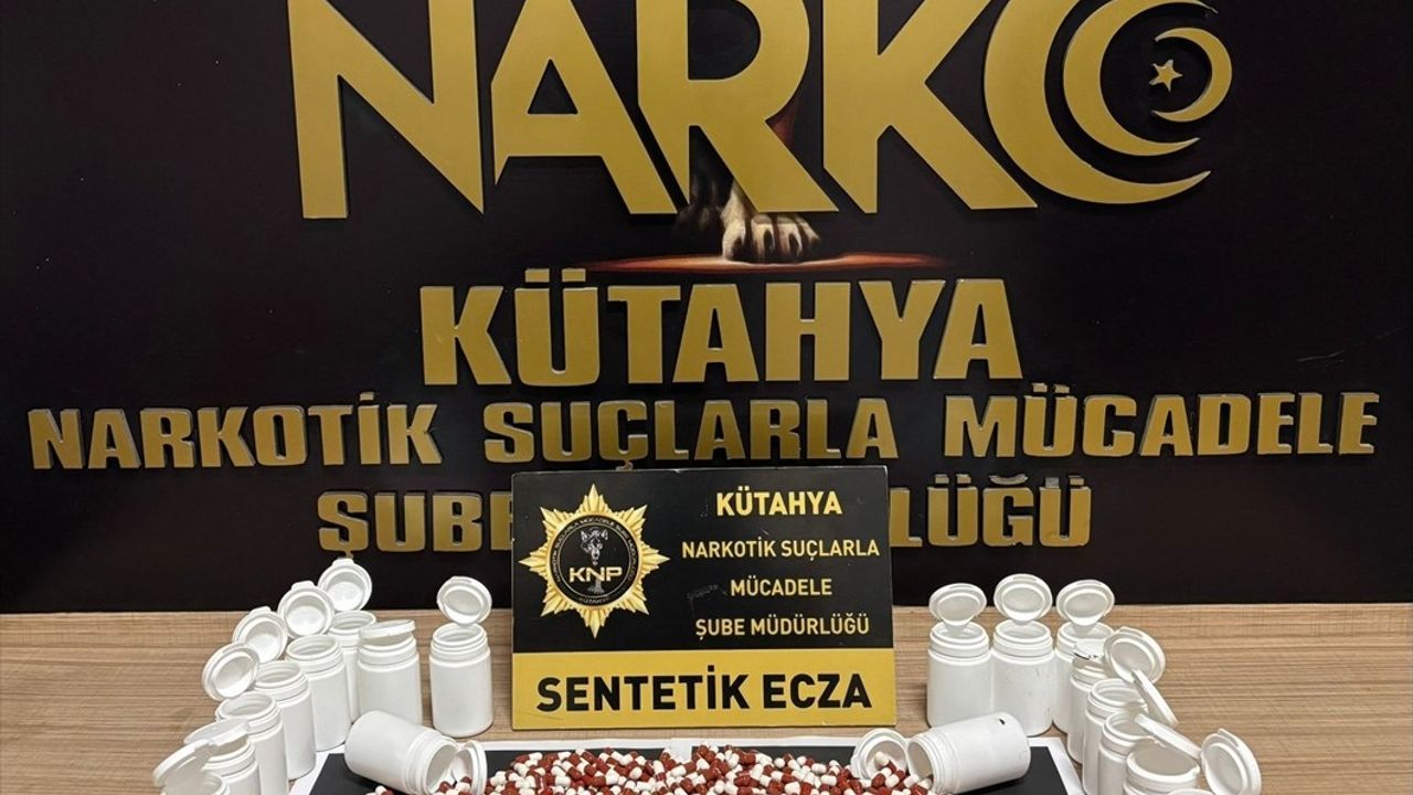 Kütahya'da Uyuşturucu Operasyonu: 4 Kişi Tutuklandı