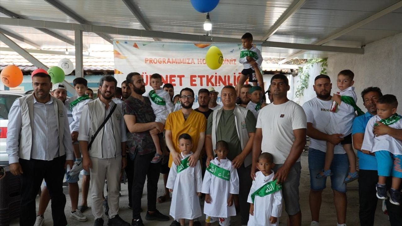 Kuzey Makedonya'da Avrupa Yetim Eli'nden Sünnet Organizasyonu