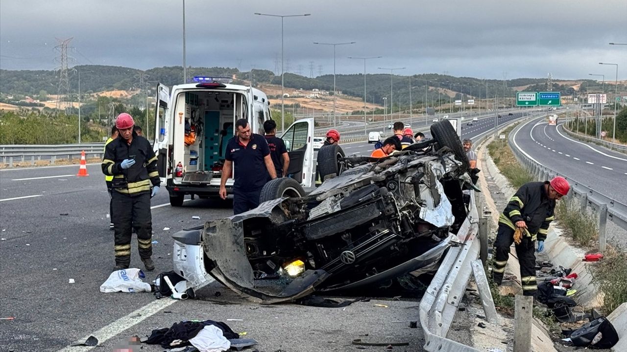 Kuzey Marmara Otoyolu'nda Feci Kaza: Anne Hayatını Kaybetti