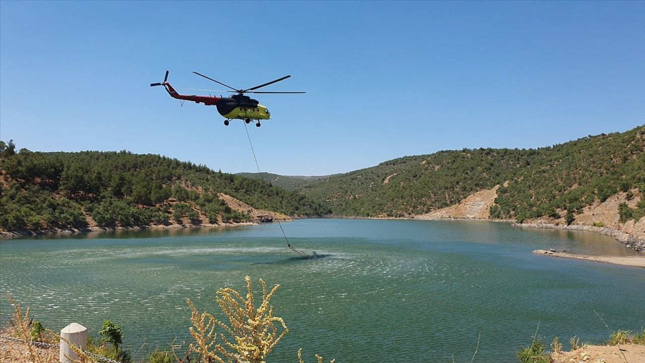 Manisa'da Orman Yangını Kontrol Altına Alındı