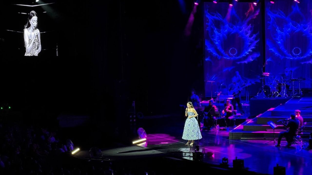 Melike Şahin Harbiye'de Unutulmaz Bir Konser Verd