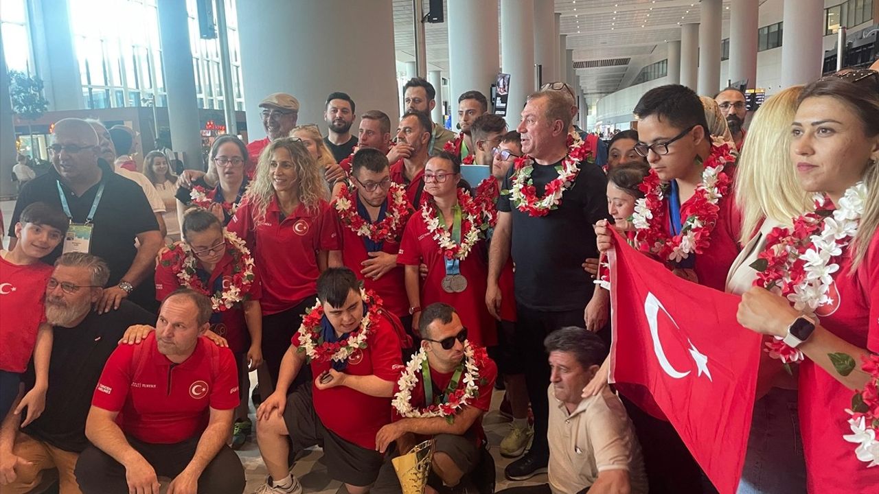 Milli Sporcular, Avrupa Down Sendrom Şampiyonası'ndan 58 Madalya ile Döndü