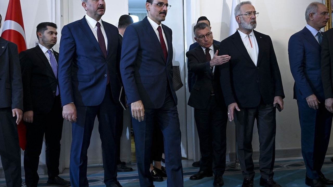 MİT Başkanı İbrahim Kalın, AK Parti TBMM Grubu'nu Bilgilendirdi