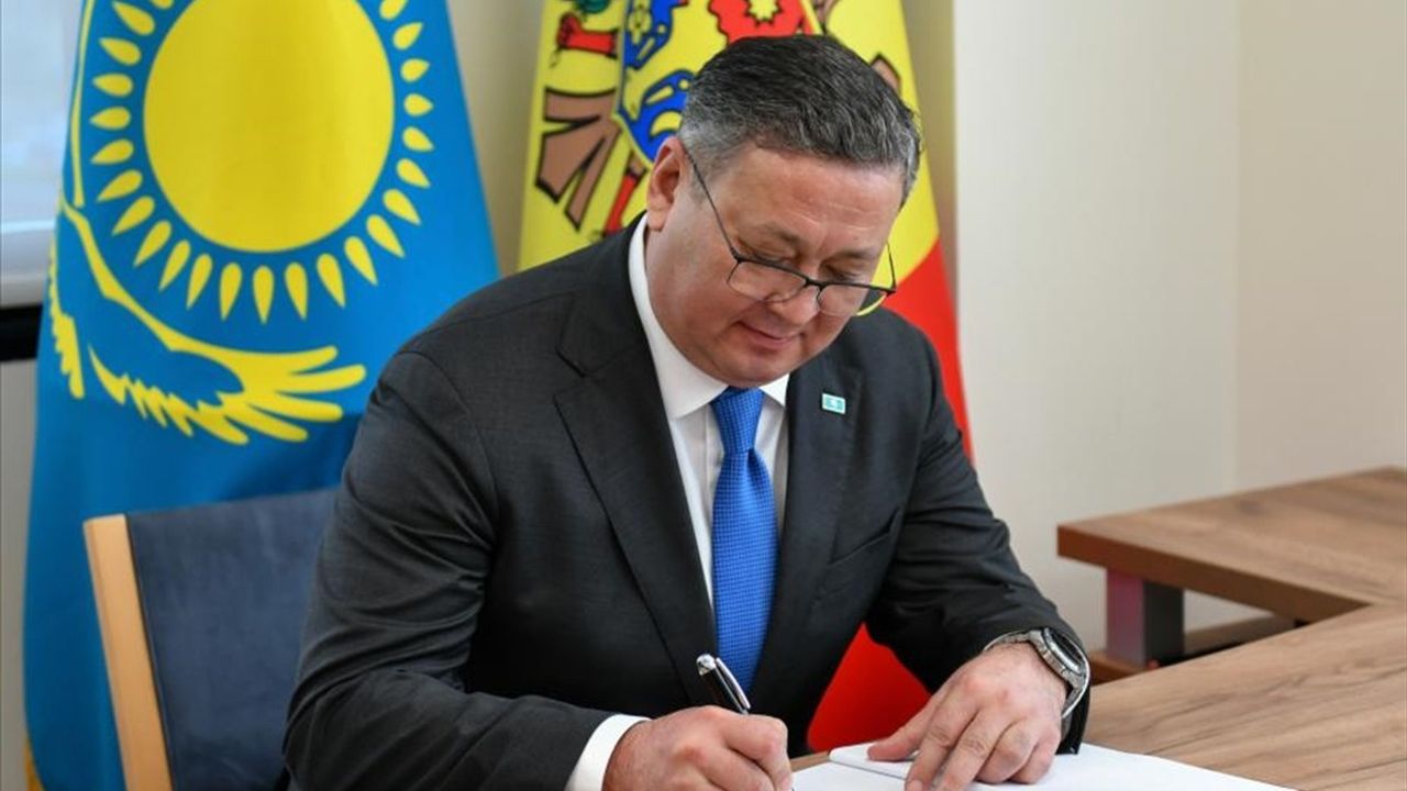 Moldova'nın Astana Büyükelçiliği Resmi Olarak Açıldı