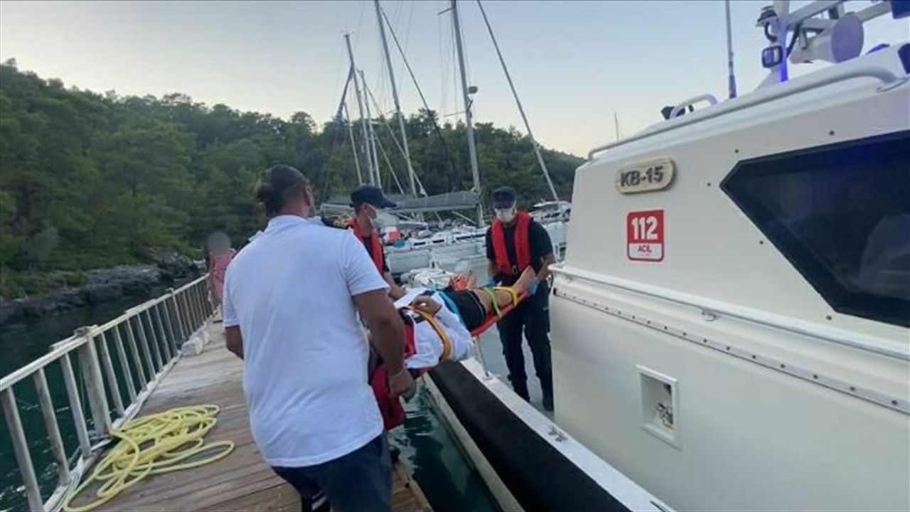 Muğla Bölgesinde Tıbbi Tahliye Operasyonu