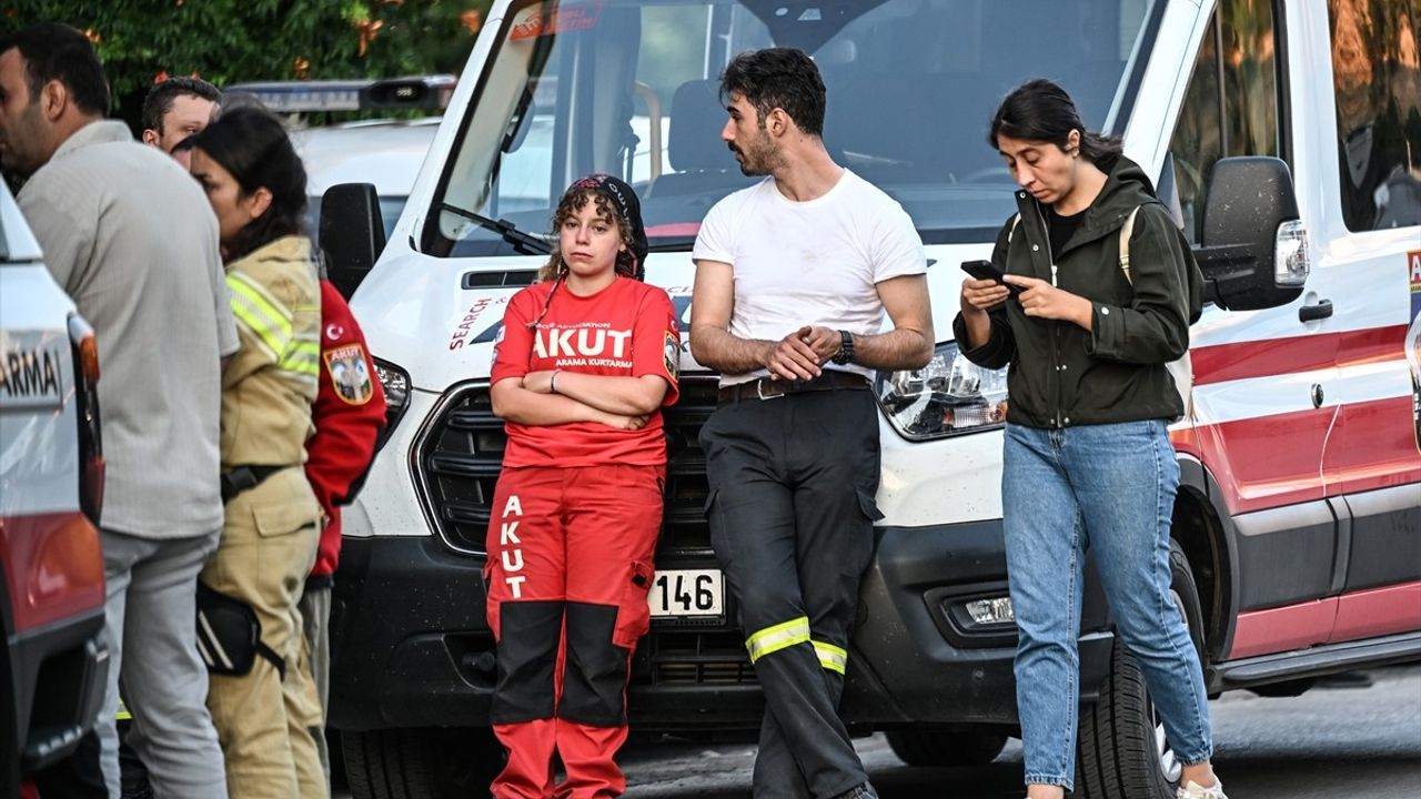 Orman Şehitlerinin Naaşları Ankara'ya Getirildi