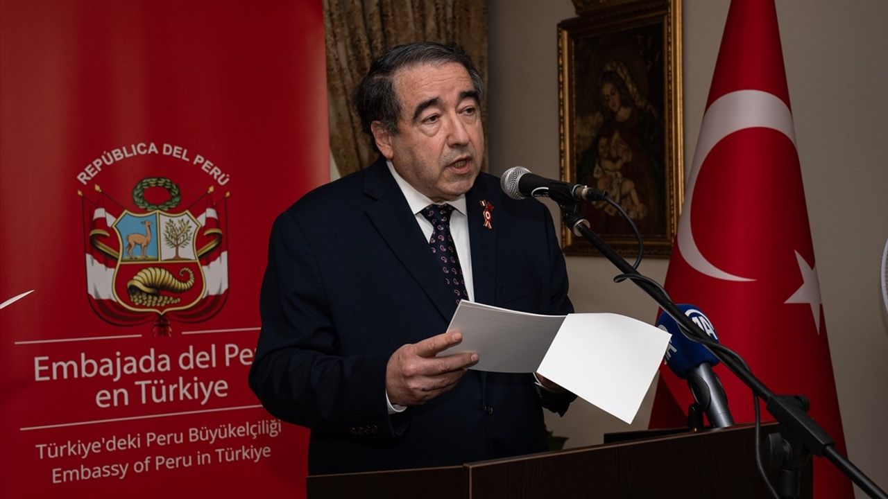 Peru'nun Bağımsızlık Günü Resepsiyonu Ankara'da Gerçekleşti