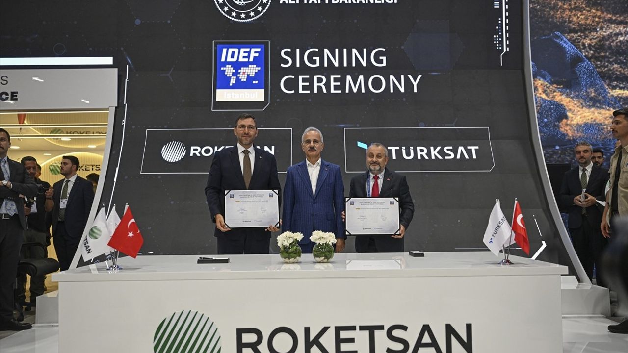 Roketsan ve Türksat’tan Uzay İşbirliği Protokolü