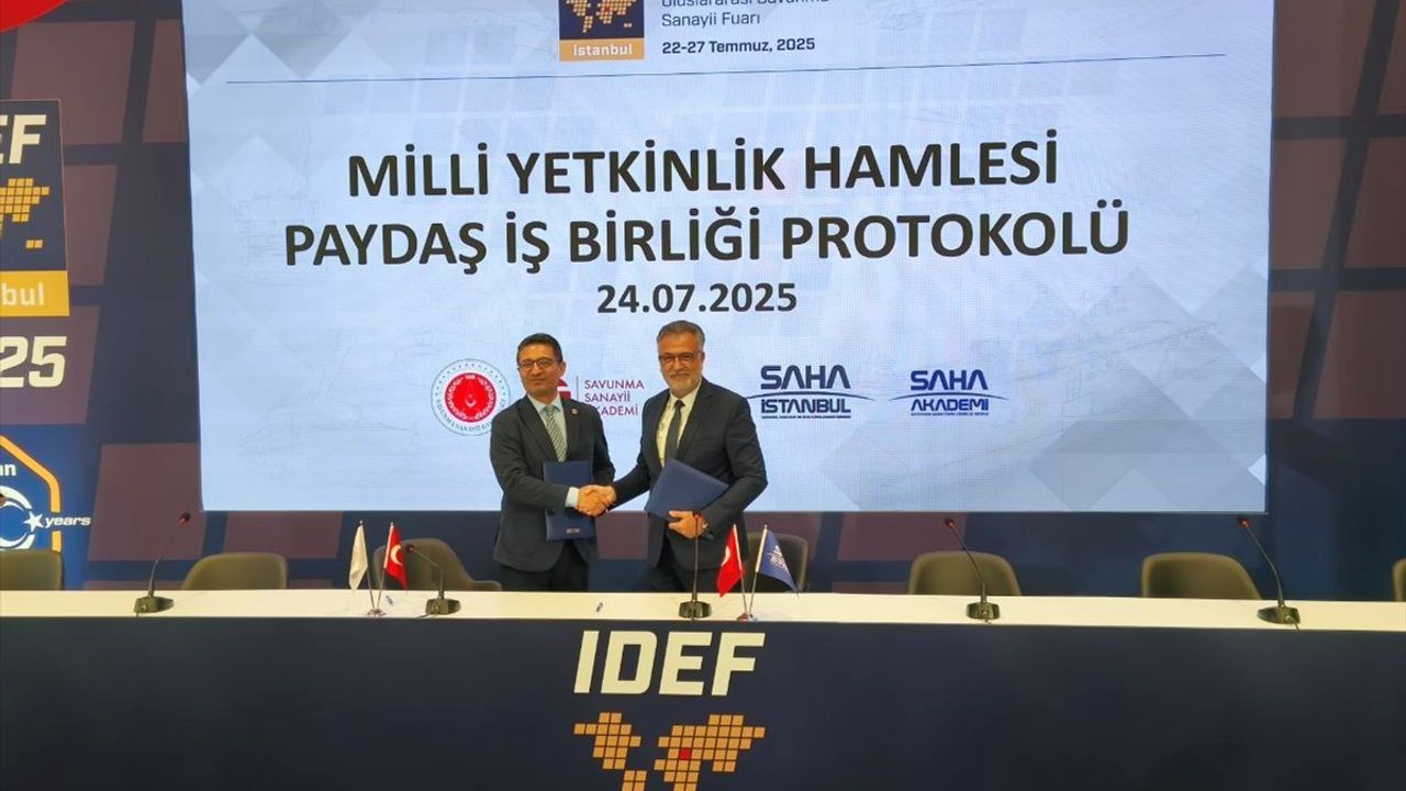 SAHA İstanbul, IDEF 2025'te 218 Üye ile Yer Aldı
