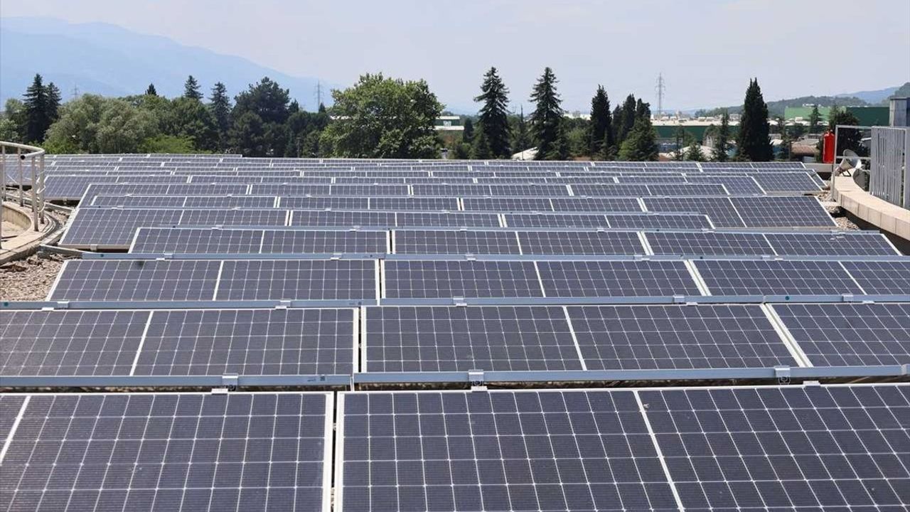 Sakarya'da Güneş Enerji Santrali ile Karbon Emisyonu Azaltılıyor