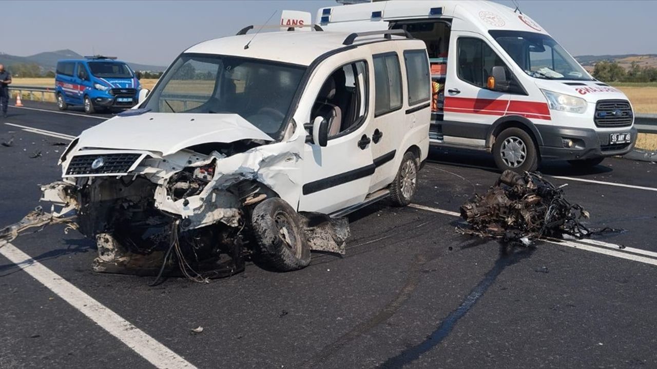 Samsun'da Feci Kaza: 1 Ölü, 1 Yaralı