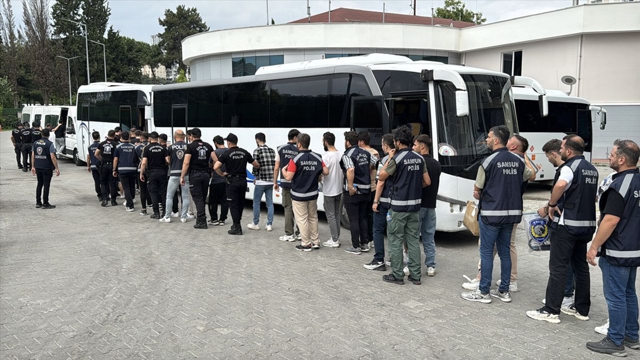 Samsun Merkezli Yasa Dışı Bahis Operasyonu: 40 Zanlı Adliyeye Sevk Edildi