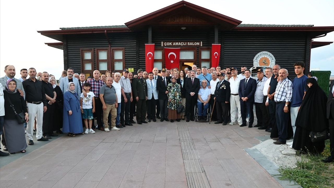 Samsun Valisi Tavlı, Şehitler ve Gazilerle Bir Araya Geldi