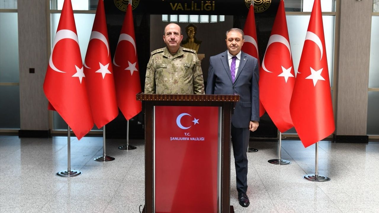 Şanlıurfa'da Askeri Ziyaret: Orgeneral Ergün Valilikte