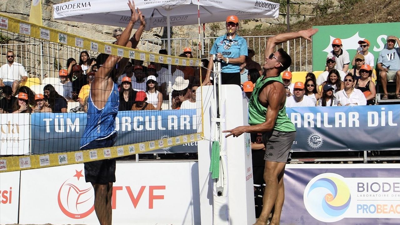 Sinop'ta Uluslararası Pro Beach Voleybol Turnuvası Büyük Bir Başarıyla Tamamlandı