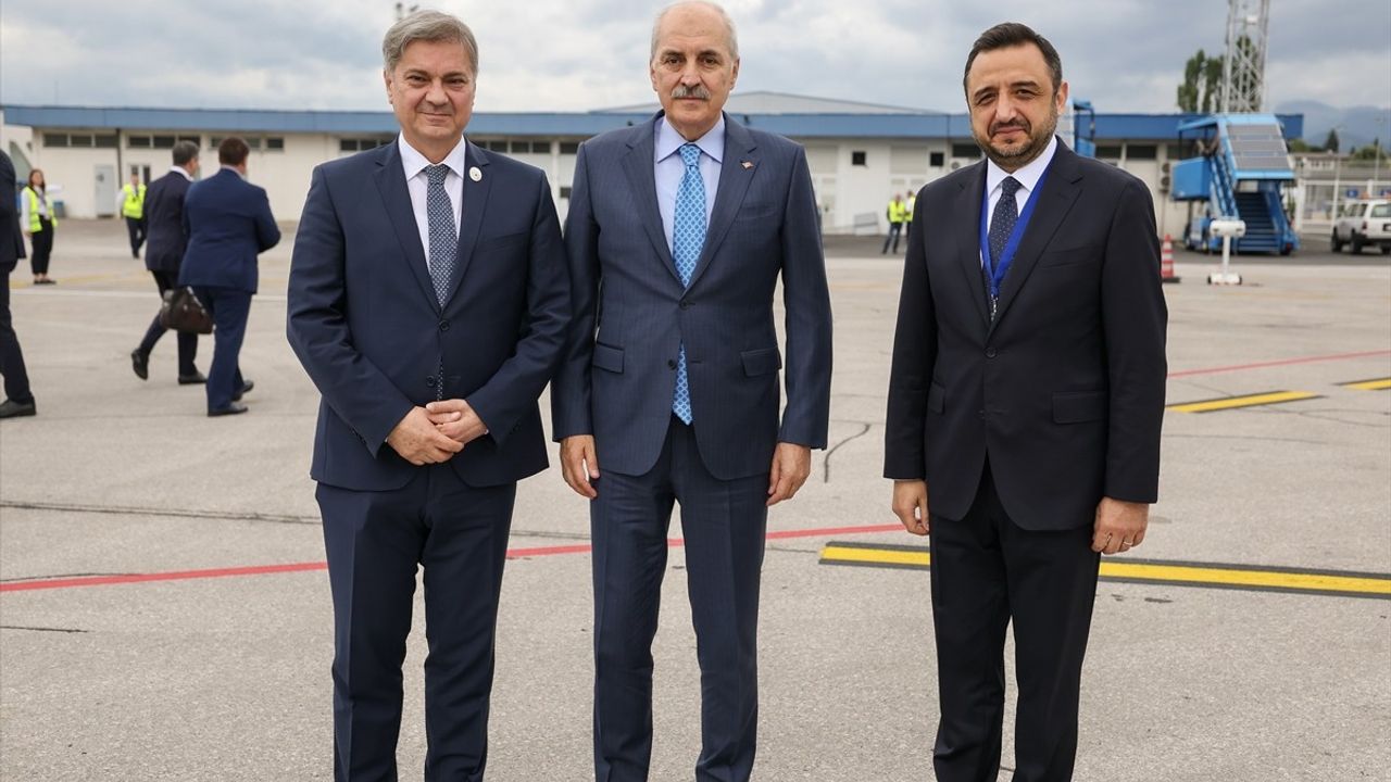 TBMM Başkanı Kurtulmuş Srebrenitsa Soykırımı Anma Programında