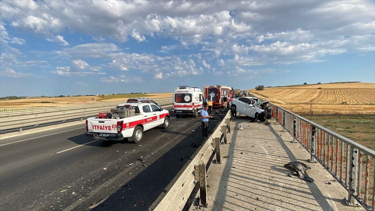 Tekirdağ'da Trafik Kazası: Sürücü Hayatını Kaybetti