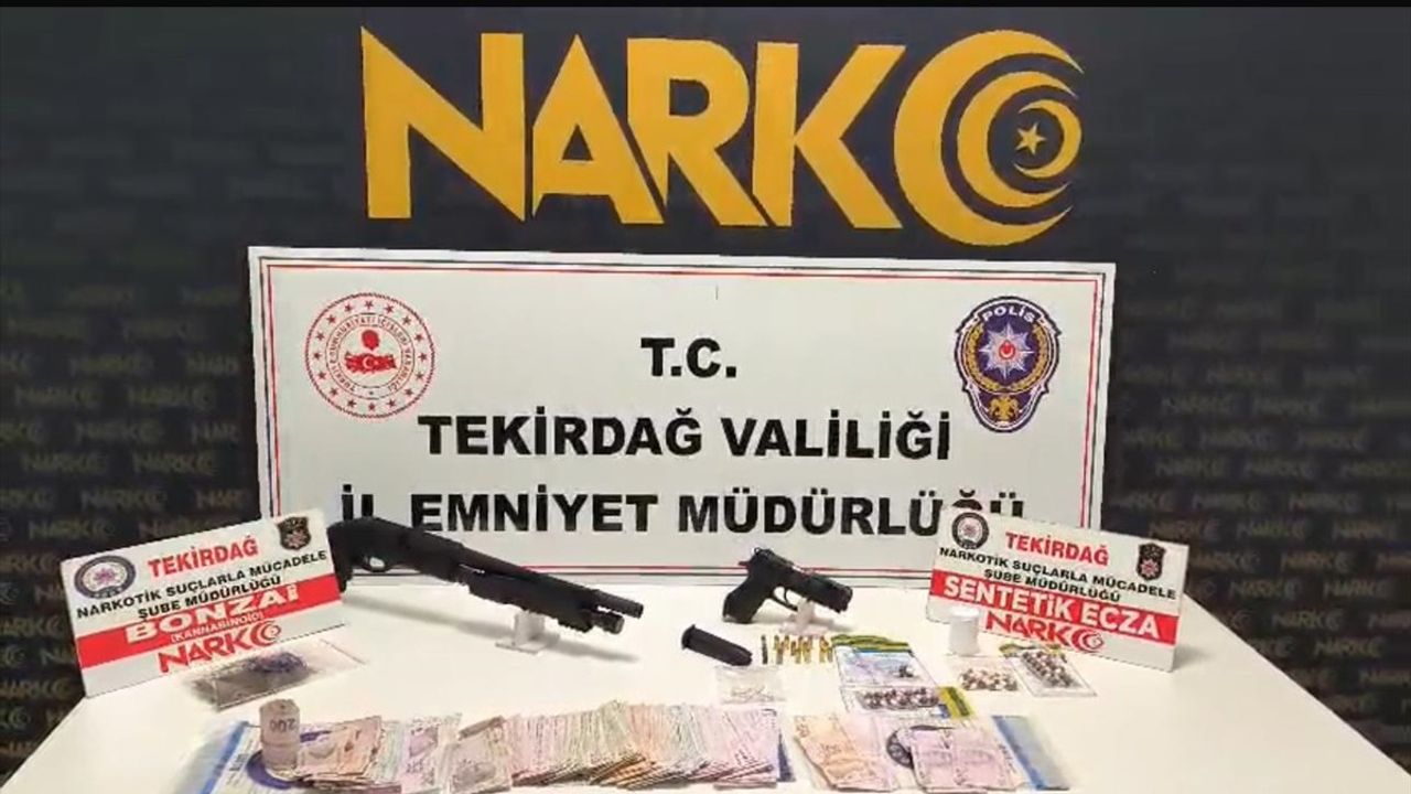 Tekirdağ'da Uyuşturucu Operasyonu: 10 Tutuklama