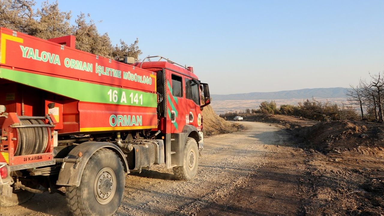 Tekirdağ'daki Orman Yangını Kontrol Altında