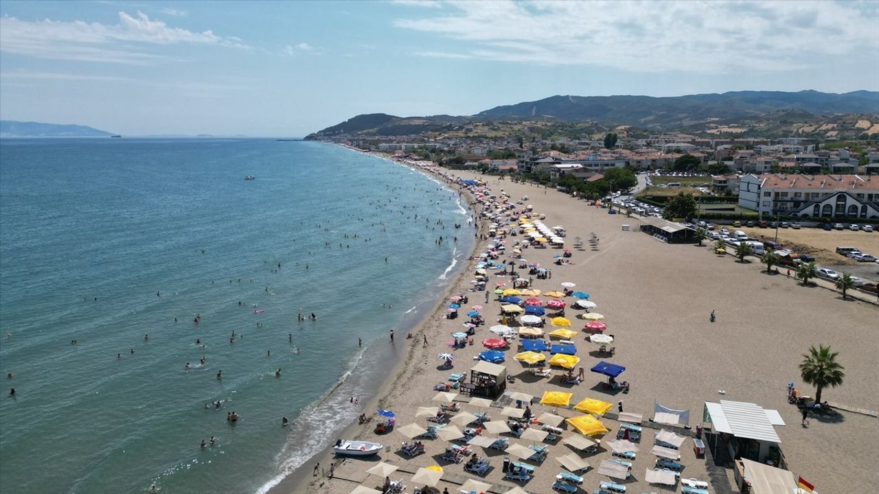 Tekirdağ Sahilleri Sıcak Havanın Kaçış Noktası