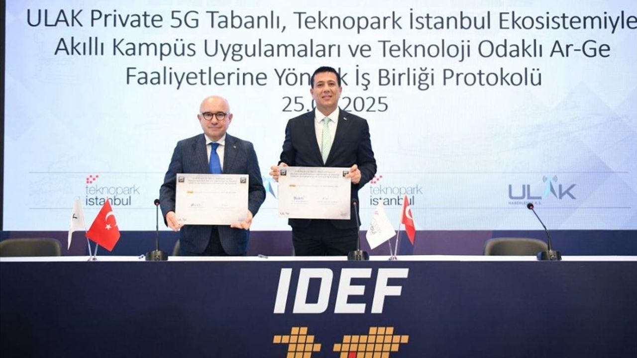 Teknopark İstanbul ve ULAK'tan Yerli 5G ile Güçlü İş Birliği