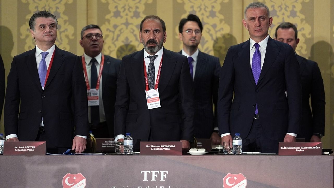 TFF Olağan Mali Genel Kurulu Ankara'da Toplandı