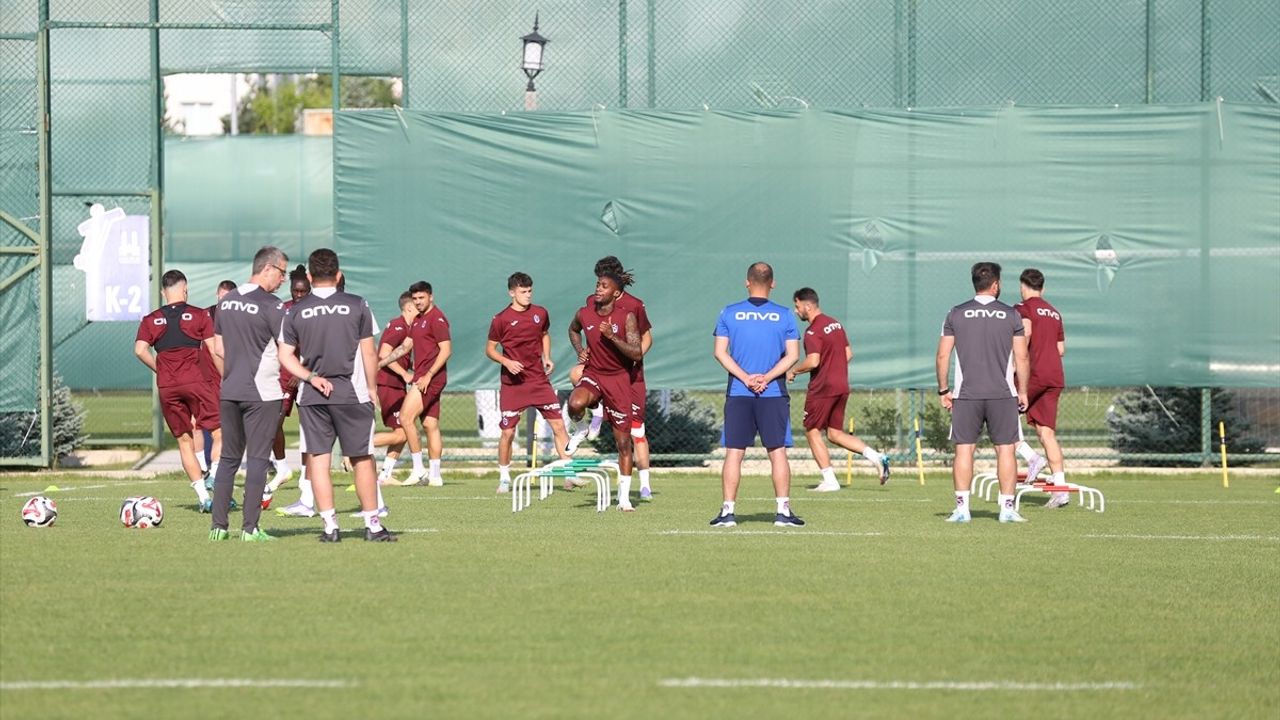 Trabzonspor Erzurum Kampında İkinci Etap Çalışmalarını Sürdürüyor