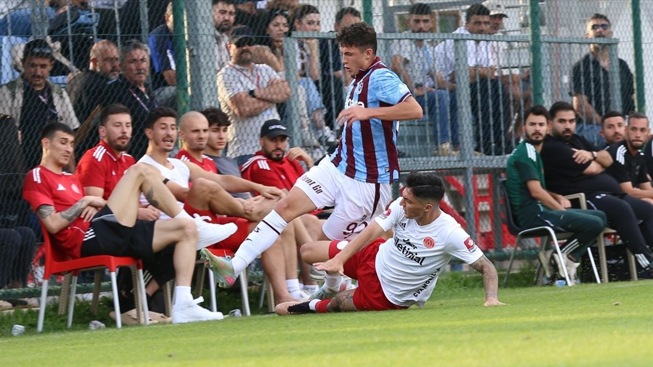 Trabzonspor Hazırlık Maçında Ümraniyespor'u Yenerek Morallendi