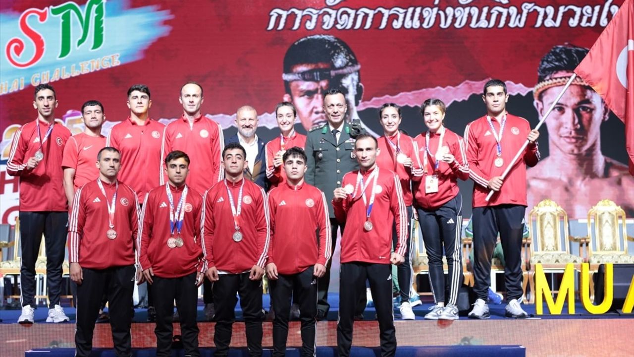 TSK Muaythai Milli Takımı CISM Şampiyonası'nda 11 Madalya Kazandı