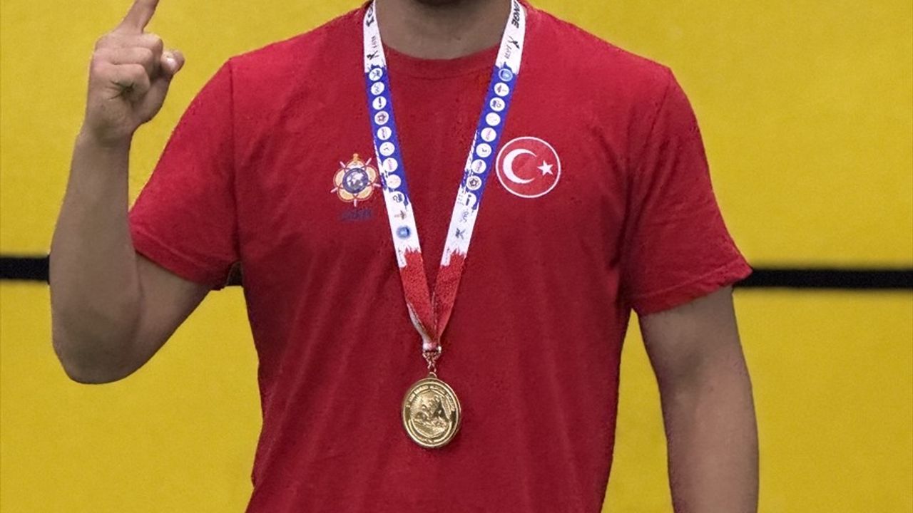TSK'nin Genç Yıldızı Murat Avcı, Uluslararası Şampiyonada Altın Madalya Kazandı