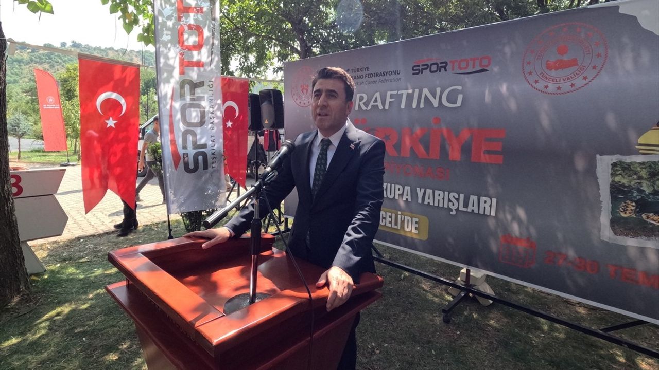 Tunceli'de Türkiye Rafting Şampiyonası ve Süper Kupa Yarışları Tamamlandı