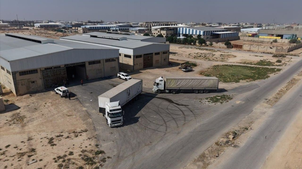 Türk Kızılay'dan Süveyda'ya İnsani Yardım