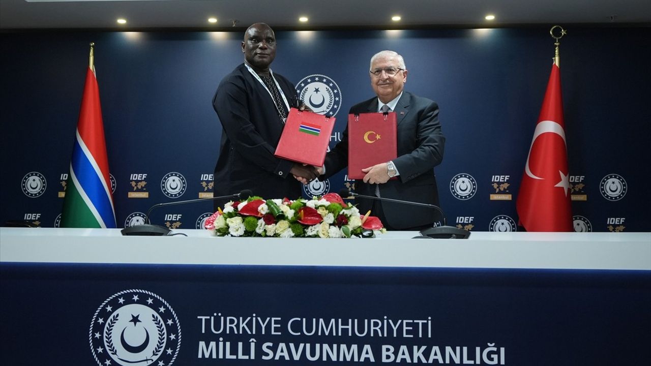 Türkiye ve Gambiya'dan Askeri İşbirliği Protokolü