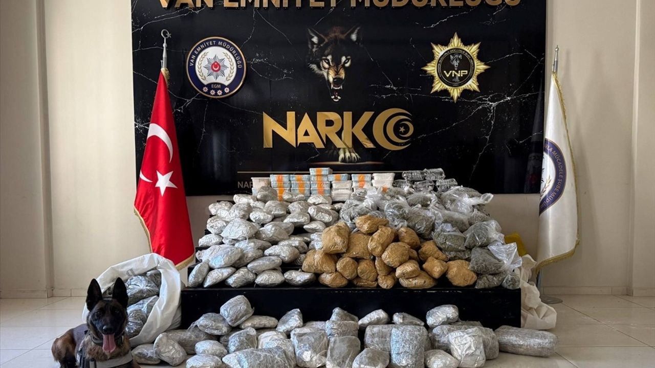 Van'da 122 Kilogram Uyuşturucu Operasyonu