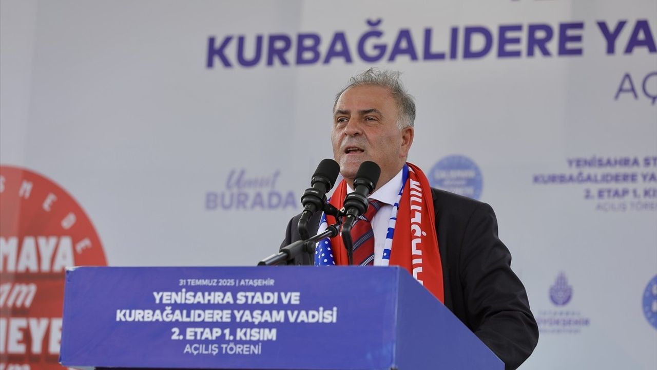 Yenisahra Stadı ve Kurbağalıdere Yaşam Vadisi Açılışı Gerçekleştirildi