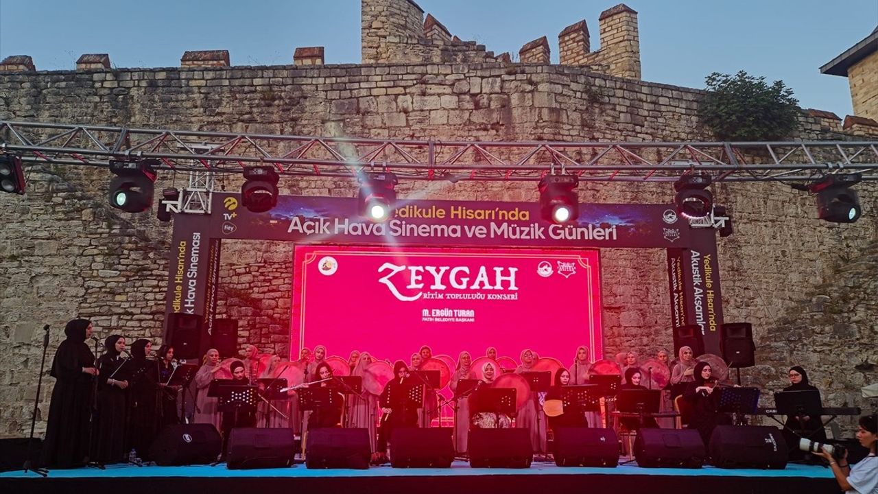 Zeygah Ritim Topluluğu Yedikule Hisarı'nda Unutulmaz Bir Konser Gerçekleştirdi